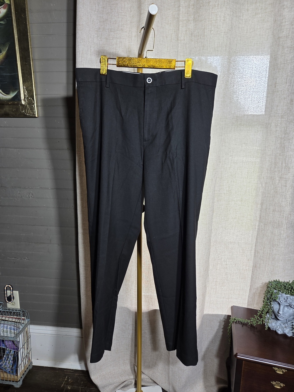 Men's Dockers Black Dress Pants